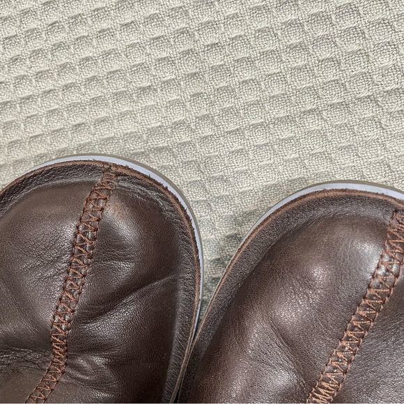 Camper Beetle Booties Boots 37 Womens Brown Leather Minimalist - Picture 10 of 10